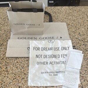 Golden Goose Shopping Bag Set